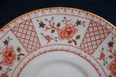 ROYAL CROWN DERBY LUCIENNE #A1266- SOUP BOWL & SAUCER   .....   https://www.jaapiesfinechinastore.com