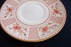 ROYAL CROWN DERBY LUCIENNE #A1266- SOUP BOWL & SAUCER   .....   https://www.jaapiesfinechinastore.com