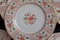 ROYAL CROWN DERBY LUCIENNE #A1266- BREAD & BUTTER PLATE   .....   https://www.jaapiesfinechinastore.com