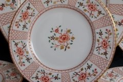 ROYAL CROWN DERBY LUCIENNE #A1266- BREAD & BUTTER PLATE   .....   http://jaapiesfinechinastore.com