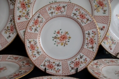 ROYAL CROWN DERBY LUCIENNE #A1266- BREAD & BUTTER PLATE   .....   https://www.jaapiesfinechinastore.com