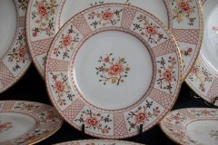 ROYAL CROWN DERBY LUCIENNE #A1266- BREAD & BUTTER PLATE   .....   http://jaapiesfinechinastore.com