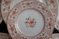 ROYAL CROWN DERBY LUCIENNE #A1266- BREAD & BUTTER PLATE   .....   http://jaapiesfinechinastore.com