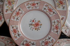 ROYAL CROWN DERBY LUCIENNE #A1266- BREAD & BUTTER PLATE   .....   https://www.jaapiesfinechinastore.com