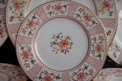 ROYAL CROWN DERBY LUCIENNE #A1266- BREAD & BUTTER PLATE   .....   http://jaapiesfinechinastore.com