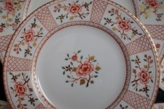 ROYAL CROWN DERBY LUCIENNE #A1266- BREAD & BUTTER PLATE   .....   http://jaapiesfinechinastore.com