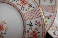 ROYAL CROWN DERBY LUCIENNE #A1266- BREAD & BUTTER PLATE   .....   https://www.jaapiesfinechinastore.com