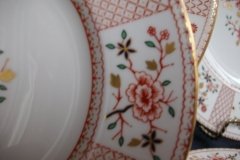 ROYAL CROWN DERBY LUCIENNE #A1266- BREAD & BUTTER PLATE   .....   http://jaapiesfinechinastore.com