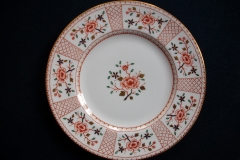 ROYAL CROWN DERBY LUCIENNE #A1266- BREAD & BUTTER PLATE   .....   https://www.jaapiesfinechinastore.com