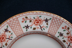 ROYAL CROWN DERBY LUCIENNE #A1266- BREAD & BUTTER PLATE   .....   https://www.jaapiesfinechinastore.com