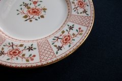 ROYAL CROWN DERBY LUCIENNE #A1266- BREAD & BUTTER PLATE   .....   http://jaapiesfinechinastore.com