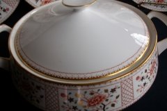 ROYAL CROWN DERBY LUCIENNE #A1266- COVERED SERVING BOWL   .....   http://jaapiesfinechinastore.com
