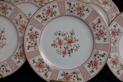 ROYAL CROWN DERBY LUCIENNE #A1266-  DINNER PLATE   .....   https://www.jaapiesfinechinastore.com