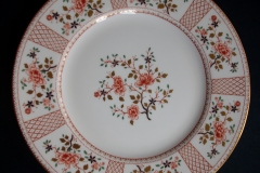 ROYAL CROWN DERBY LUCIENNE #A1266-  DINNER PLATE   .....   https://www.jaapiesfinechinastore.com