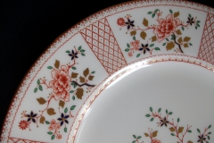 ROYAL CROWN DERBY LUCIENNE #A1266-  DINNER PLATE   .....   https://www.jaapiesfinechinastore.com