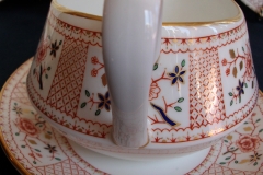 ROYAL CROWN DERBY LUCIENNE #A1266 GRAVY BOAT & UNDER PLATE   .....   https://www.jaapiesfinechinastore.com