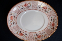 ROYAL CROWN DERBY LUCIENNE #A1266 GRAVY BOAT & UNDER PLATE   .....   https://www.jaapiesfinechinastore.com