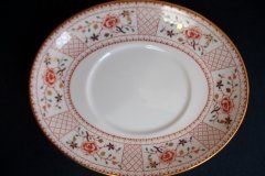 ROYAL CROWN DERBY LUCIENNE #A1266 GRAVY BOAT & UNDER PLATE   .....   http://jaapiesfinechinastore.com