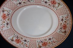 ROYAL CROWN DERBY LUCIENNE #A1266 GRAVY BOAT & UNDER PLATE   .....   http://jaapiesfinechinastore.com