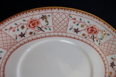 ROYAL CROWN DERBY LUCIENNE #A1266 GRAVY BOAT & UNDER PLATE   .....   https://www.jaapiesfinechinastore.com