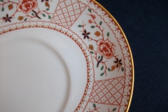 ROYAL CROWN DERBY LUCIENNE #A1266 GRAVY BOAT & UNDER PLATE   .....   https://www.jaapiesfinechinastore.com