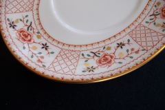 ROYAL CROWN DERBY LUCIENNE #A1266 GRAVY BOAT & UNDER PLATE   .....   https://www.jaapiesfinechinastore.com