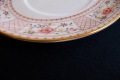 ROYAL CROWN DERBY LUCIENNE #A1266 GRAVY BOAT & UNDER PLATE   .....   http://jaapiesfinechinastore.com