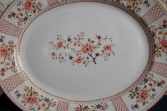 ROYAL CROWN DERBY LUCIENNE #A1266- SERVING PLATTER  13 1/4 "   .....   https://www.jaapiesfinechinastore.com