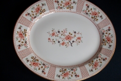 ROYAL CROWN DERBY LUCIENNE #A1266- SERVING PLATTER  13 1/4 "   .....   https://www.jaapiesfinechinastore.com