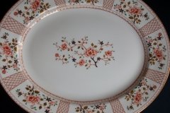 ROYAL CROWN DERBY LUCIENNE #A1266- SERVING PLATTER  13 1/4 "   .....   http://jaapiesfinechinastore.com