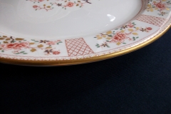 ROYAL CROWN DERBY LUCIENNE #A1266- SERVING PLATTER  13 1/4 "   .....   https://www.jaapiesfinechinastore.com