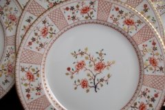 ROYAL CROWN DERBY LUCIENNE #A1266- SALAD PLATE   .....   http://jaapiesfinechinastore.com