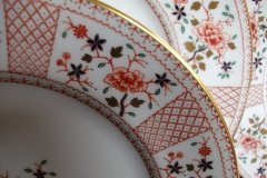 ROYAL CROWN DERBY LUCIENNE #A1266- SALAD PLATE   .....   http://jaapiesfinechinastore.com