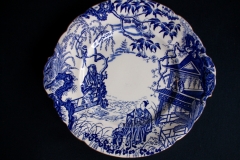 ROYAL CROWN DERBY MIKADO- CAKE PLATE   .....   https://www.jaapiesfinechinastore.com