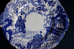 ROYAL CROWN DERBY MIKADO- CAKE PLATE   .....   https://www.jaapiesfinechinastore.com