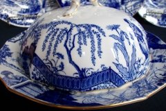ROYAL CROWN DERBY MIKADO- MUFFIN DISH   .....   http://jaapiesfinechinastore.com