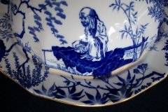 ROYAL CROWN DERBY MIKADO- MUFFIN DISH   .....   http://jaapiesfinechinastore.com