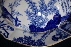 ROYAL CROWN DERBY MIKADO- MUFFIN DISH   .....   http://jaapiesfinechinastore.com