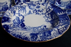 ROYAL CROWN DERBY MIKADO- RIM SOUP PLATE   .....   https://www.jaapiesfinechinastore.com