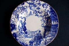 ROYAL CROWN DERBY MIKADO- RIM SOUP PLATE   .....   https://www.jaapiesfinechinastore.com