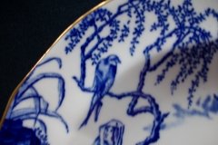ROYAL CROWN DERBY MIKADO- RIM SOUP PLATE   .....   http://jaapiesfinechinastore.com