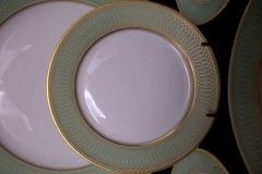 ROSENTHAL SPENCERIAN CELADON GREEN- BREAD & BUTTER PLATE   .....  https://www.jaapiesfinechinastore.com