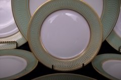 ROSENTHAL SPENCERIAN CELADON GREEN- BREAD & BUTTER PLATE   .....  http://jaapiesfinechinastore.com