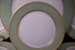 ROSENTHAL SPENCERIAN CELADON GREEN- BREAD & BUTTER PLATE   .....  https://www.jaapiesfinechinastore.com