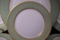 ROSENTHAL SPENCERIAN CELADON GREEN- BREAD & BUTTER PLATE   .....  http://jaapiesfinechinastore.com