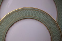 ROSENTHAL SPENCERIAN CELADON GREEN- BREAD & BUTTER PLATE   .....  http://jaapiesfinechinastore.com