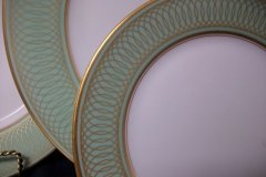 ROSENTHAL SPENCERIAN CELADON GREEN- BREAD & BUTTER PLATE   .....  http://jaapiesfinechinastore.com