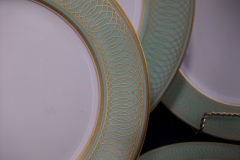 ROSENTHAL SPENCERIAN CELADON GREEN- BREAD & BUTTER PLATE   .....  https://www.jaapiesfinechinastore.com