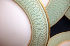 ROSENTHAL SPENCERIAN CELADON GREEN- BREAD & BUTTER PLATE   .....  http://jaapiesfinechinastore.com