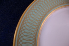 ROSENTHAL SPENCERIAN CELADON GREEN- BREAD & BUTTER PLATE   .....  https://www.jaapiesfinechinastore.com